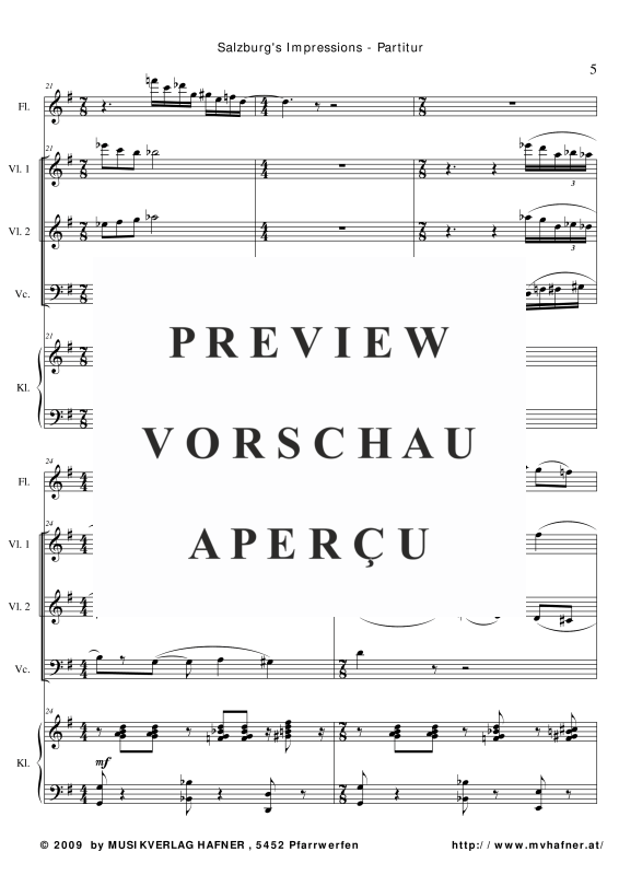 Product gallery: Page 9 of 11 Salzburg´s Impressions, , (Mixed ensemble)