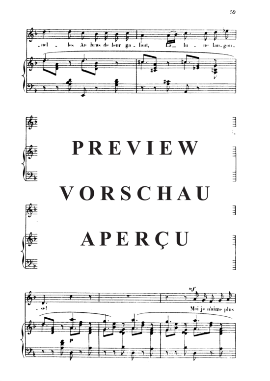 Product gallery: Page 5 of 6 Tristesse Op. 6 No.2, , High Voice and Piano