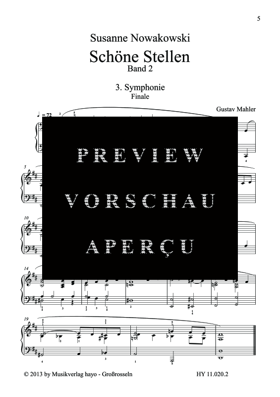 gallery: Schöne Stellen aus Oper und Konzert, Band 2, , (Klavier Solo)