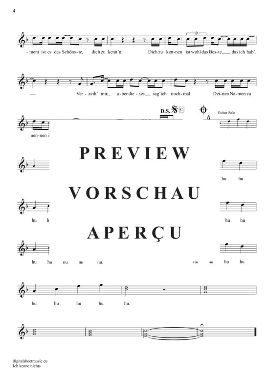 Produktgalerie: Seite 5 von 5 Ich Kenne Nichts (Das So Schön Ist Wie Du) , Naidoo, Xavier, Oboe