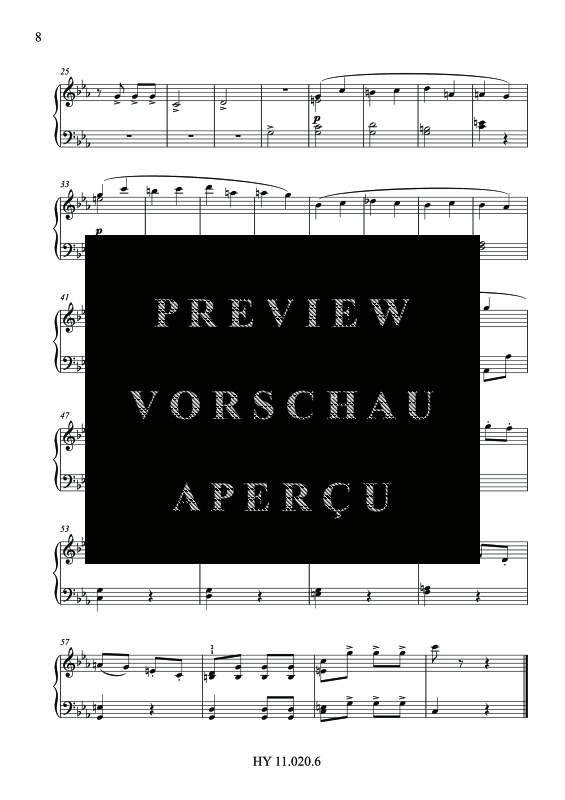 gallery: Schöne Stellen aus Oper und Konzert, Band 6, , (Klavier Solo)