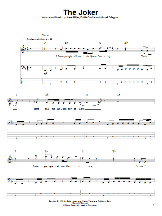 Product picture to:  The Joker - Steve Miller Band