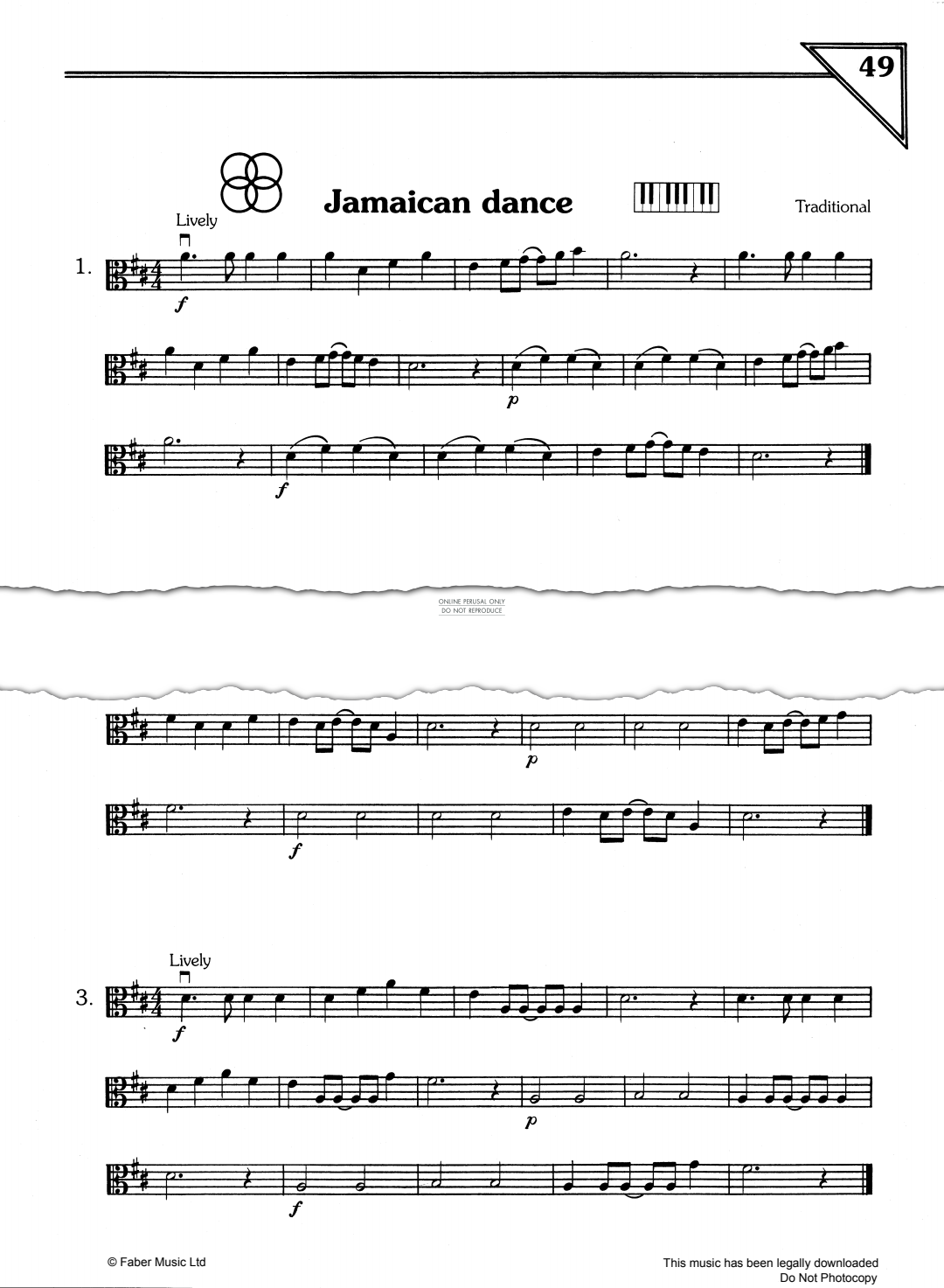 Product gallery: Page 1 of 1 Jamaican Dance, Traditional
