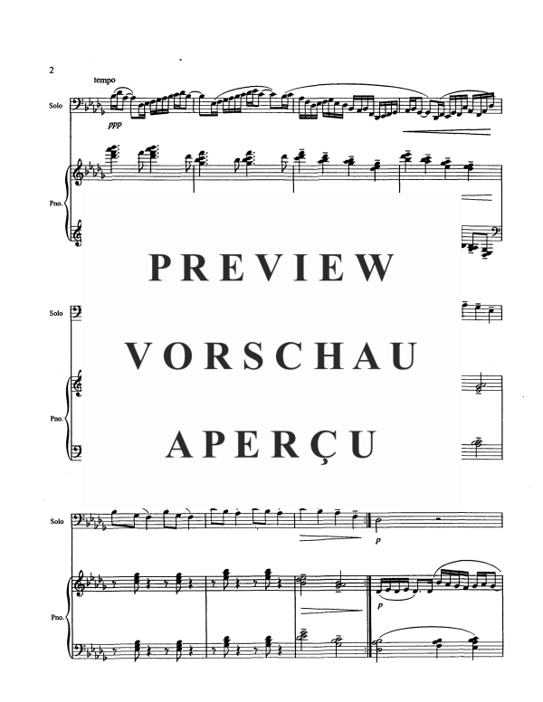 Produktgalerie: Seite 4 von 11 Suite No. 5, , Tuba und Klavier