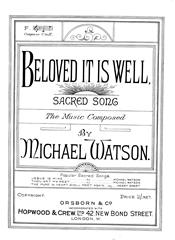 Produktbild zu: Beloved It Is Well