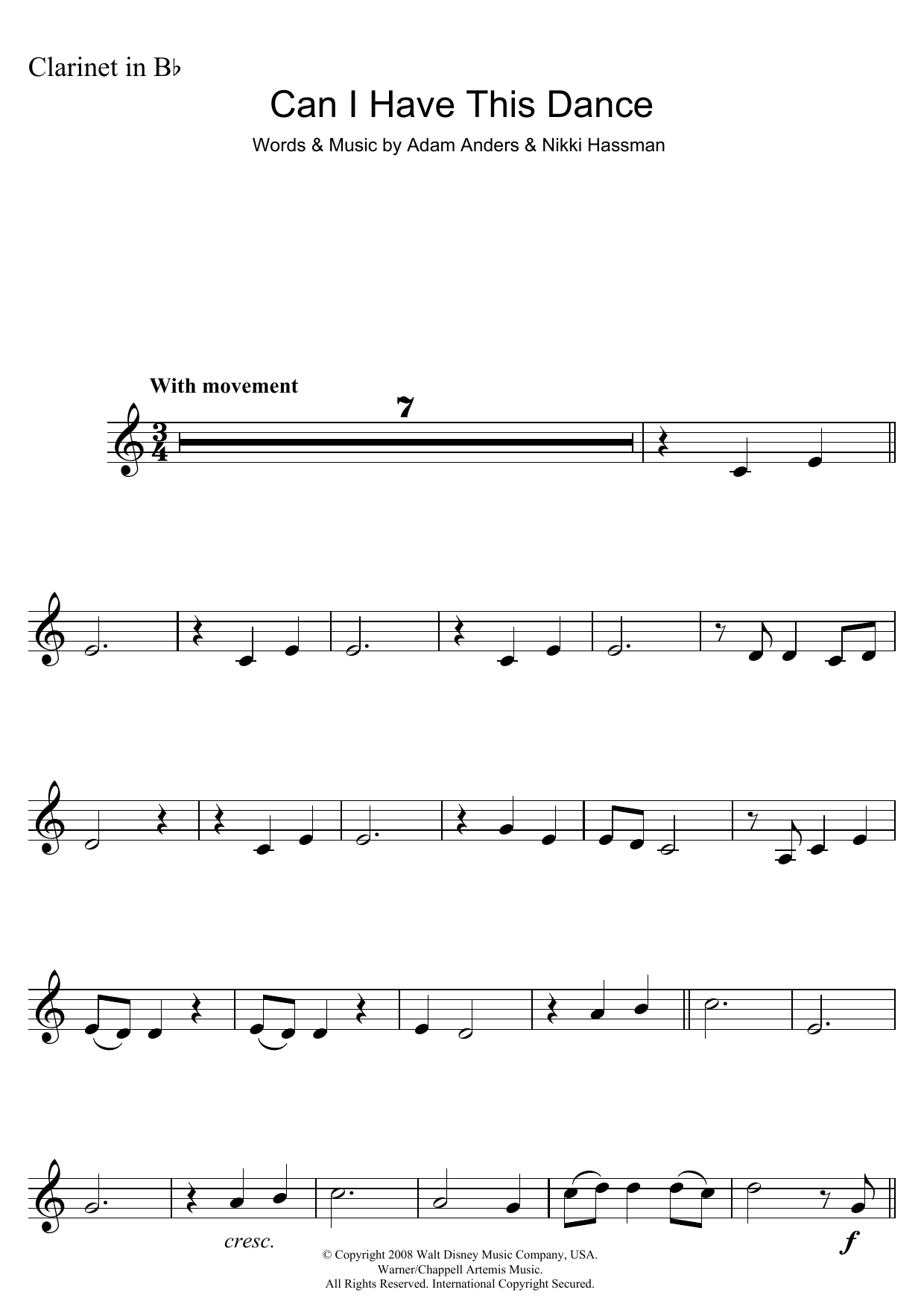 Product gallery: Page 1 of 1 Can I Have This Dance (from High School Musical 3), Vanessa Hudgens