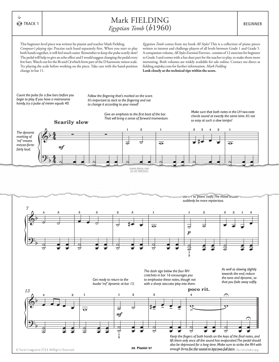 Product gallery: Page 1 of 1 Egyptian Tomb, Mark Fielding