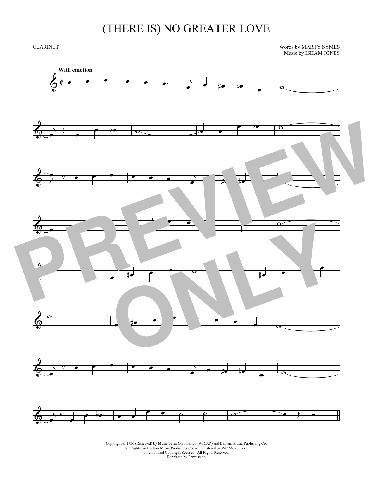 Product gallery: Page 1 of 1 (There Is) No Greater Love, Isham Jones