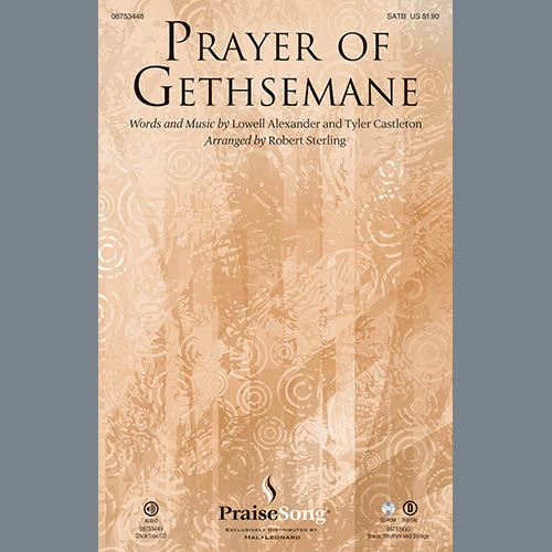 cover: Prayer Of Gethsemane - Full Score, Robert Sterling
