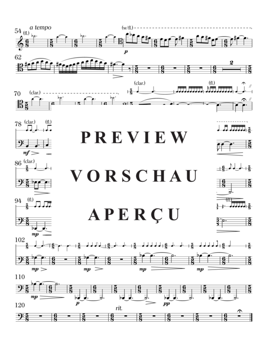 Product gallery: Page 16 of 21 Drei für Drei , , (flute, clarinet, bassoon)