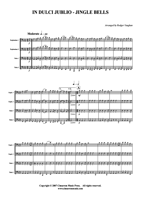 Product picture to: In Dulci Jubilo / Jingle Bells Weihnachten