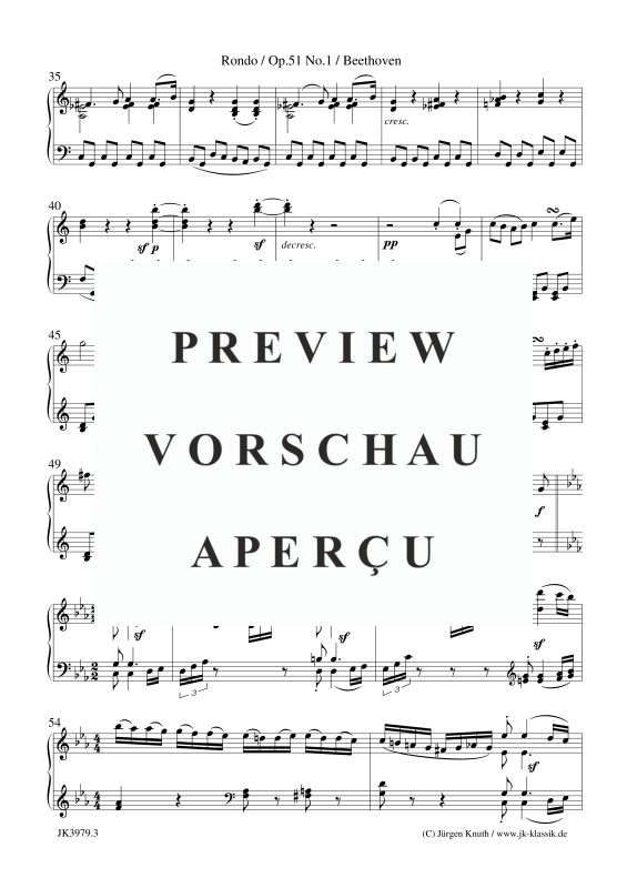 gallery: Rondo Op.51 No.1, , (Klavier Solo)