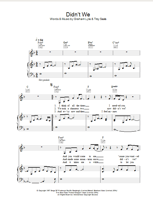 Product picture to: Didn't We