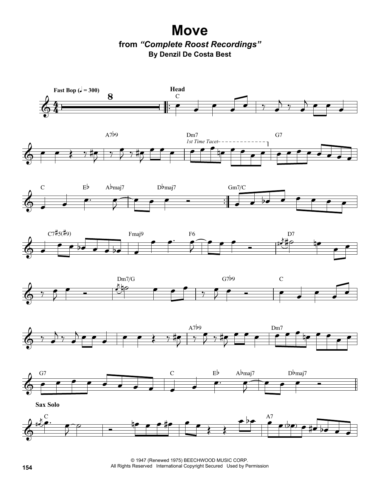 Product gallery: Page 1 of 1 Move, Stan Getz