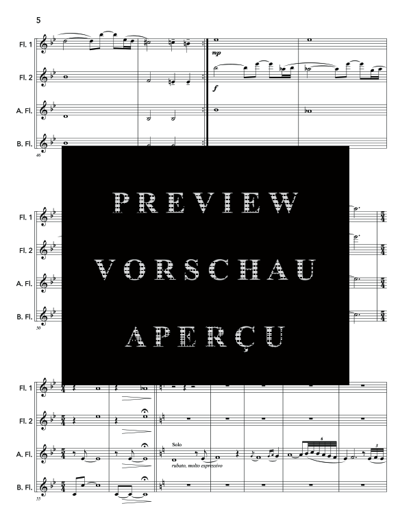 Product gallery: Page 10 of 11 Blood Vapour, , (flute quartet 2x flute, alto flute and bass flute)