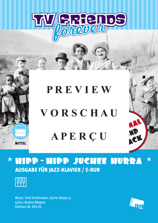 Product gallery: Page 2 of 4 Hipp - Hipp Juchee Hurra - Arrangiert für Jazzklavier , , Piano Solo