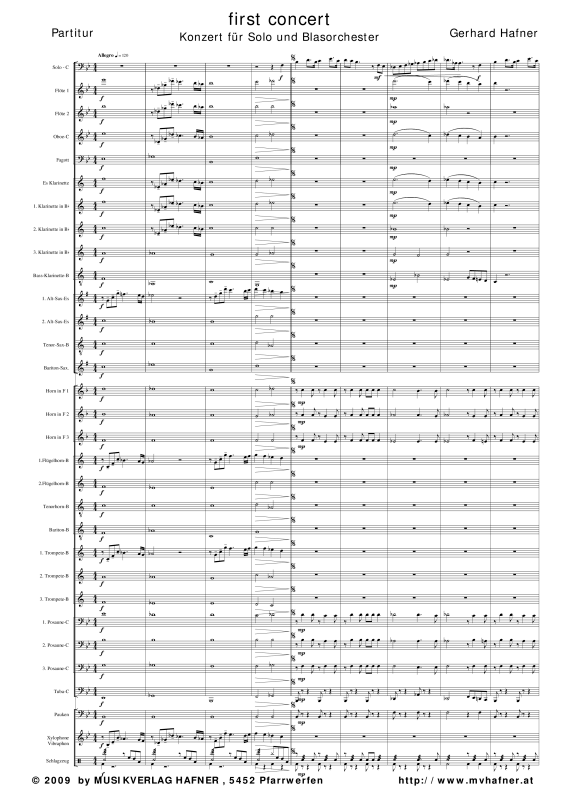 Product gallery: Page 1 of 11 first concert, , (Youth wind orchestra)