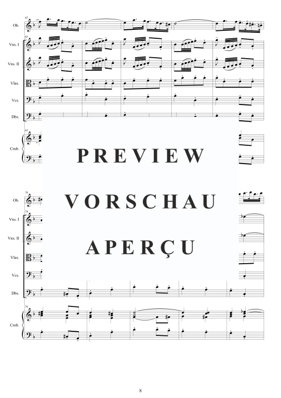 Product gallery: Page 9 of 11 Four Oboe Concertos Op.9, , Solo Oboe, String Ensemble, and Harpsichord (B.C.)