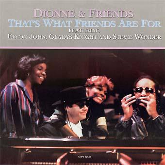 cover: That's What Friends Are For, Dionne & Friends, Gesang, Klavier