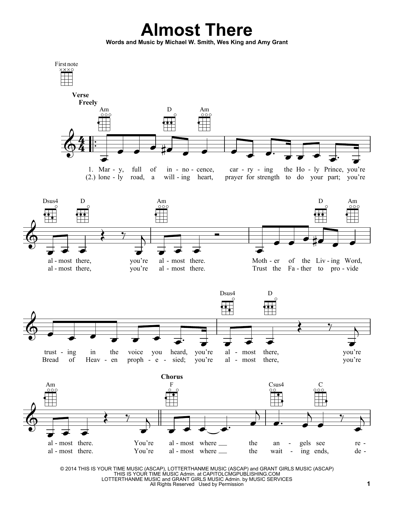 Product gallery: Page 1 of 1 Almost There (feat. Amy Grant), Michael W. Smith