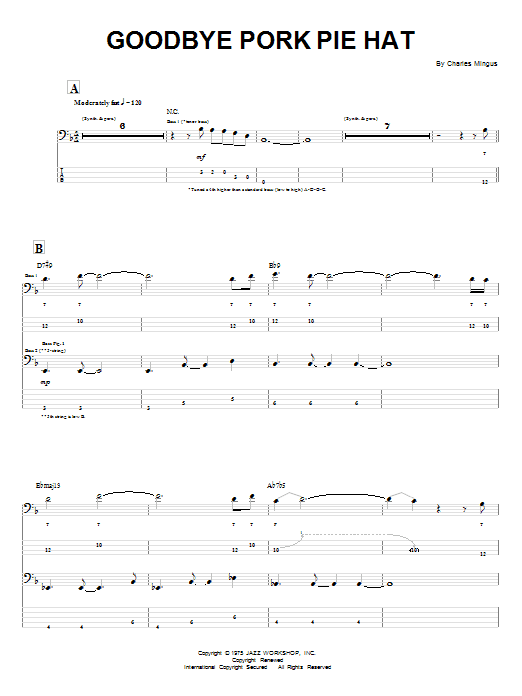 Produktbild zu: Goodbye Pork Pie Hat
