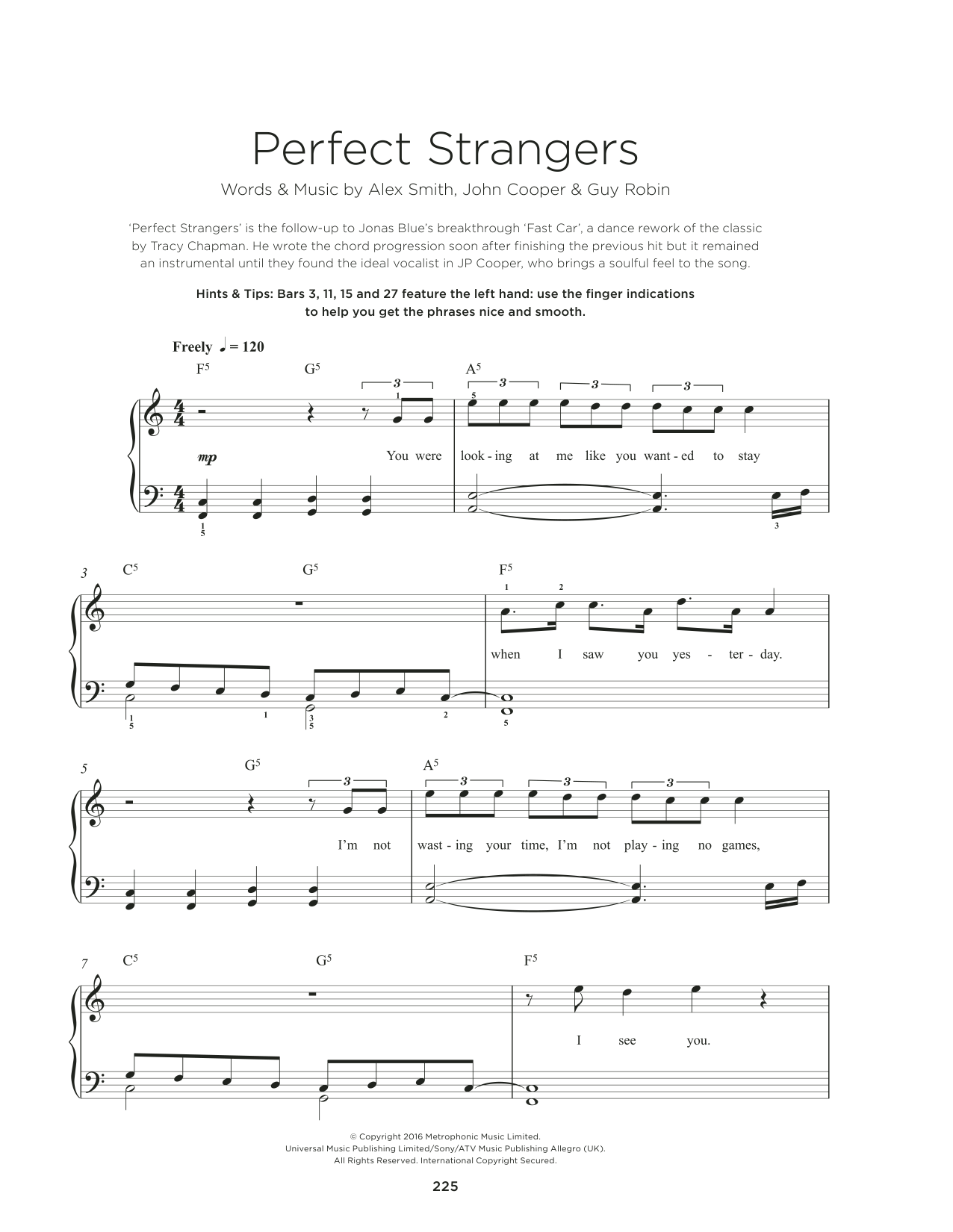 Produktbild zu:  Perfect Strangers - JP Cooper