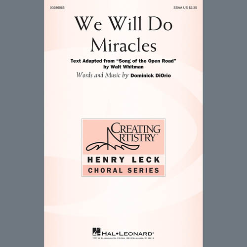 Product picture to: We Will Do Miracles