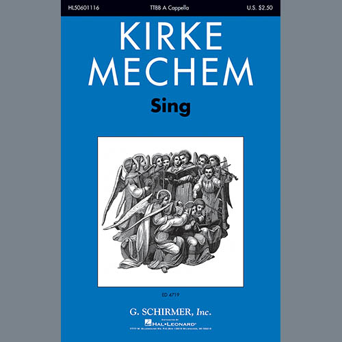 cover: Sing!, Kirke Mechem, Chor