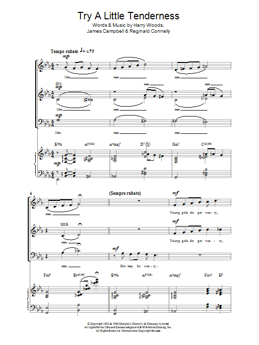 Produktbild zu: Try A Little Tenderness