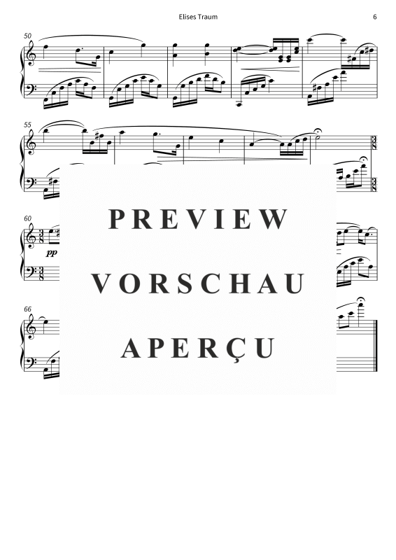 gallery: Elises Traum - Inspiriert von Beethovens Für Elise & Tschaikowskis Schwanensee Op.20, , Klavier Solo