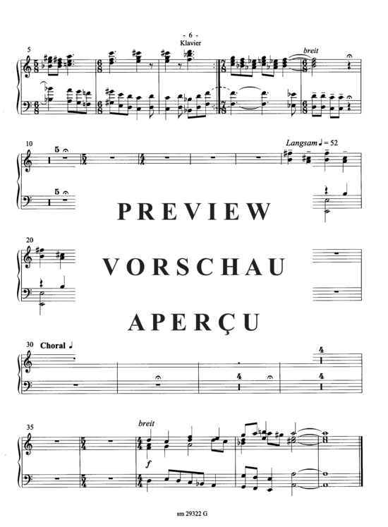gallery: Narrenleben , , (Suite für Trompete + Ensemble) Klavier