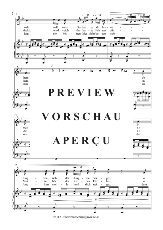 gallery: Ave Maria , , (Klavier + Gesang hoch)