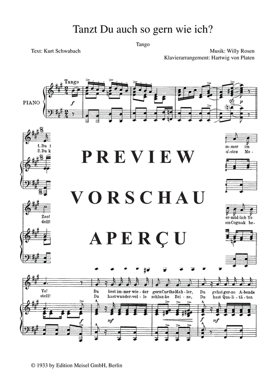 Produktgalerie: Seite 4 von 4 Tanzt Du auch so gern wie ich, 	, Klavier und Gesang