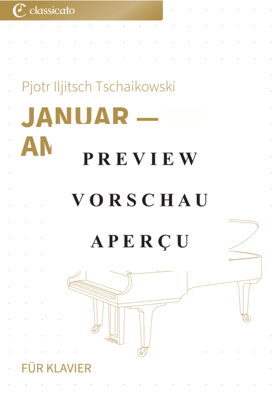 Product gallery: Page 2 of 10 Januar - Am Kamin - Die Jahreszeiten op. 37b, Nr. 1 , , Piano Solo