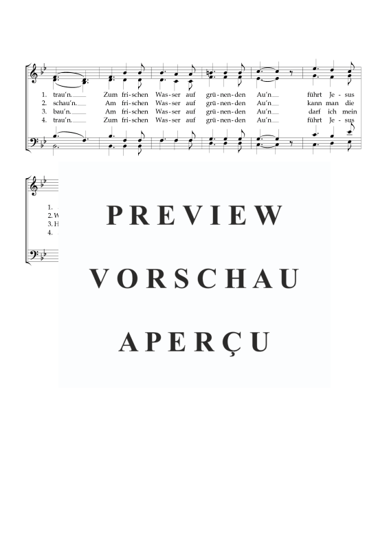 Product gallery: Page 3 of 3 Am frischen Wasser auf grünender Au, , Mixed Chorus