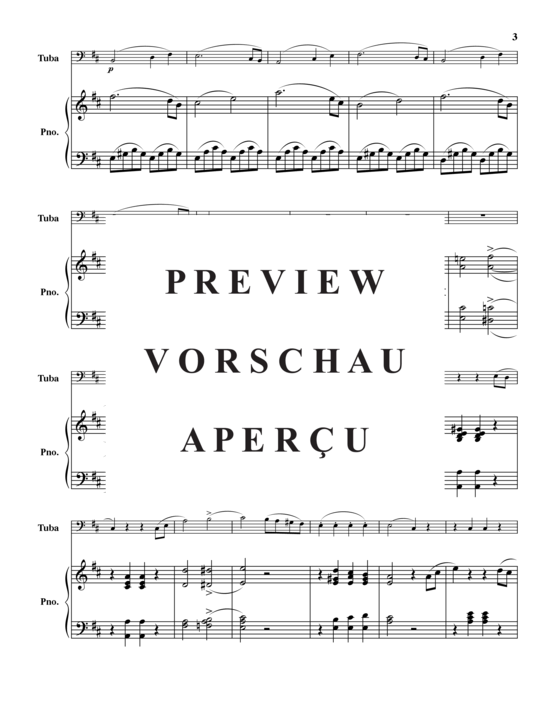 Product gallery: Page 4 of 21 Sonatina in D Major , , (tuba + piano)