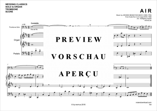gallery: Air , , (Posaune + Orgel)