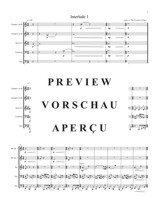 Produktgalerie: Seite 4 von 21 Ancient Ruins , , (Blechbläserquintett)