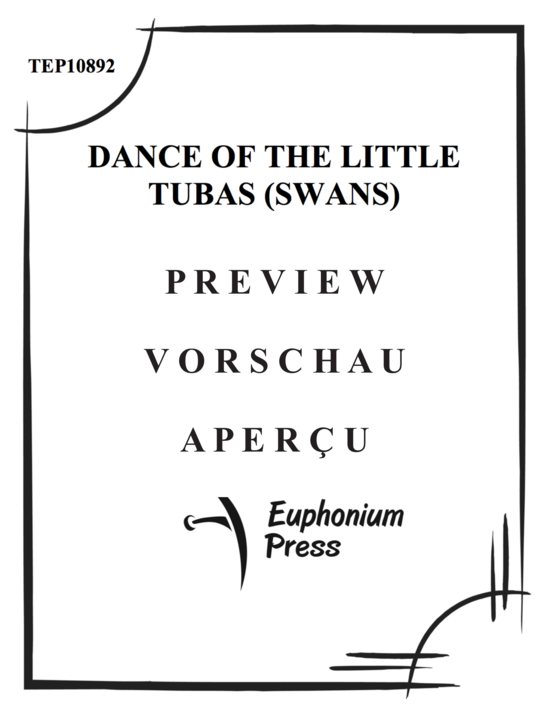 Product gallery: Page 2 of 12 Dance of the Little Tubas (Swans) , ,  (Tuba Quartet EETTT)