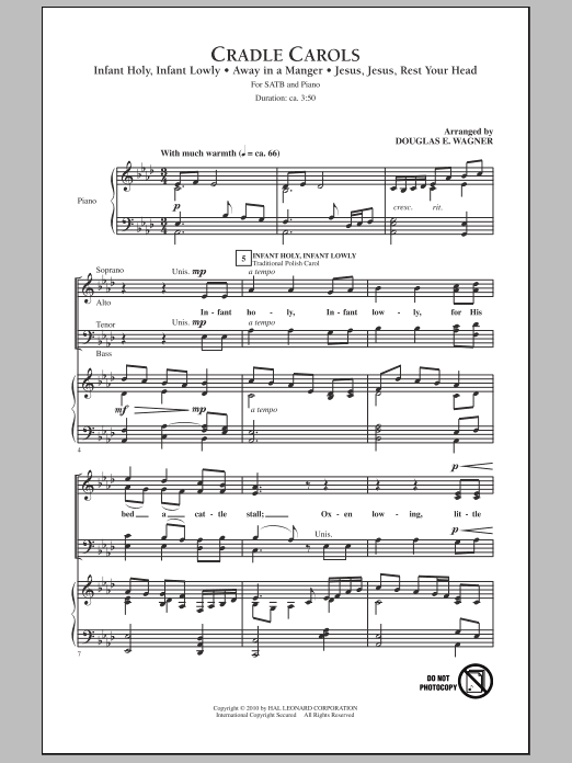 Product picture to: Cradle Carols