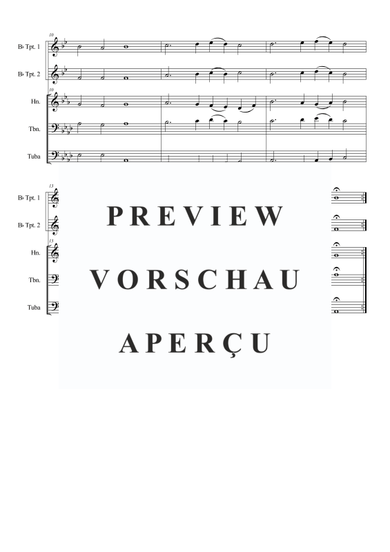 Product gallery: Page 7 of 11 Cwm Rhondda, , Brass Quintet