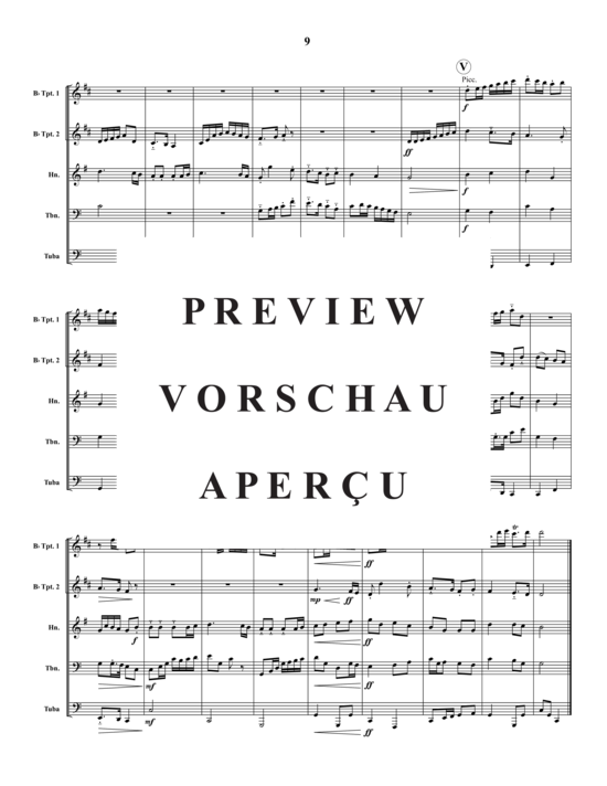 Produktgalerie: Seite 11 von 21 Christmas Suite No. 1 , , (Blechbläserquintett)