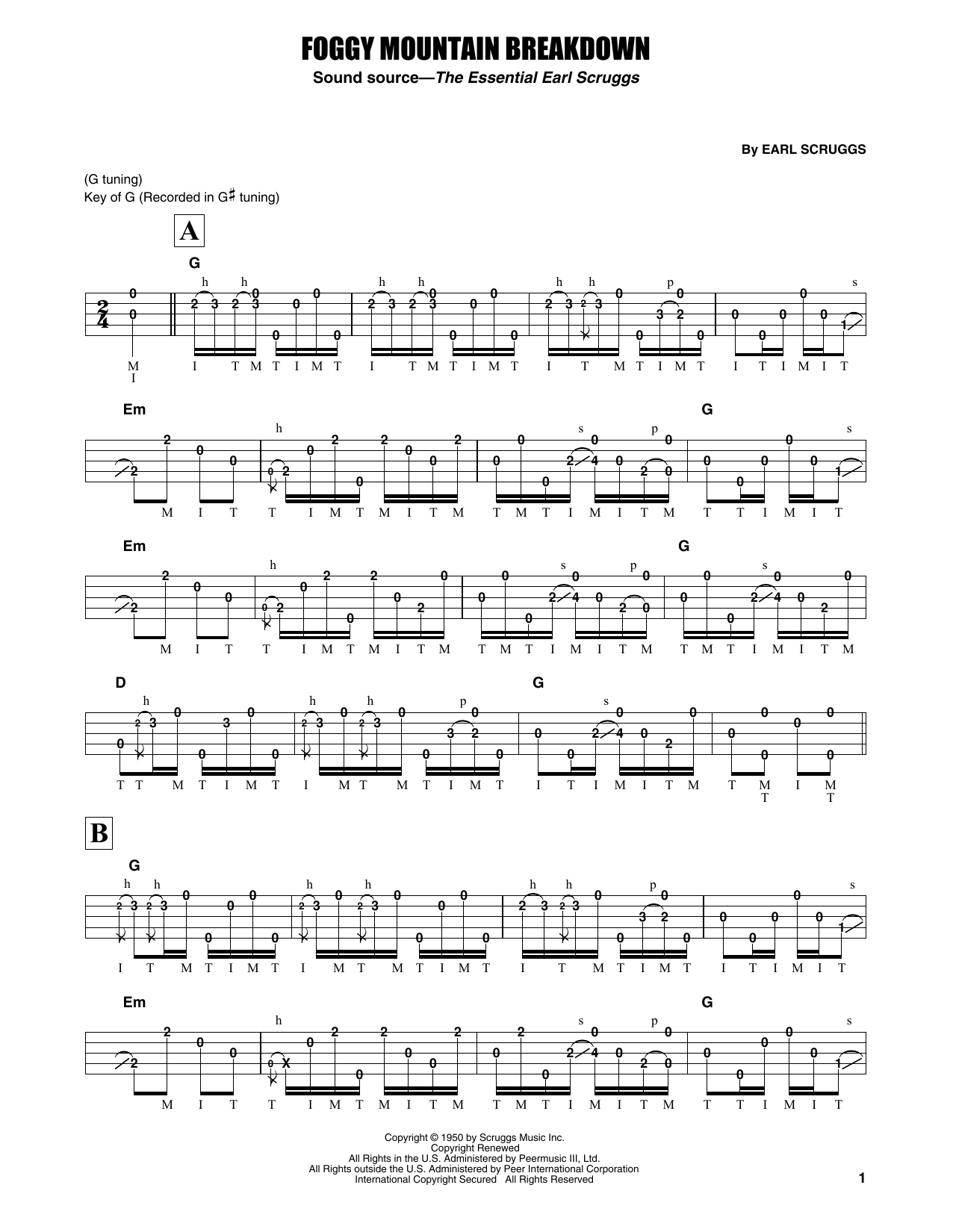 Product gallery: Page 1 of 1 Foggy Mountain Breakdown, Earl Scruggs