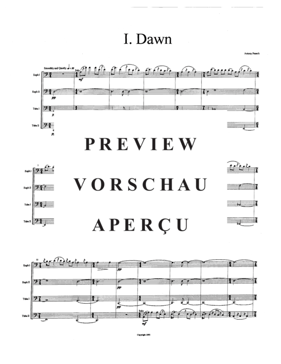 Product gallery: Page 5 of 21 Prairie Suite , , (Tuba Quartett EETT)