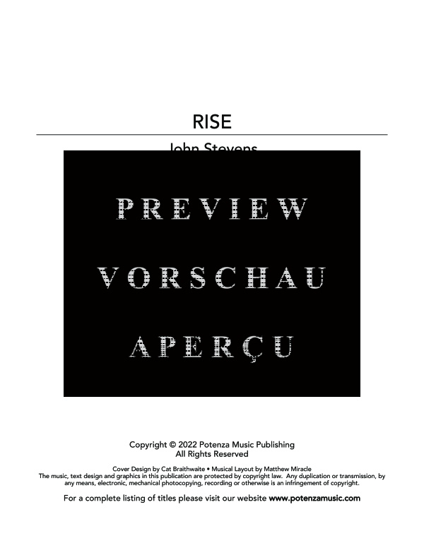 Product gallery: Page 3 of 7 RISE, , (Tuba Solo)