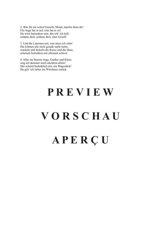 Produktgalerie: Seite 3 von 3 Grad aus dem Wirtshaus , , (Gesang + Klavier)