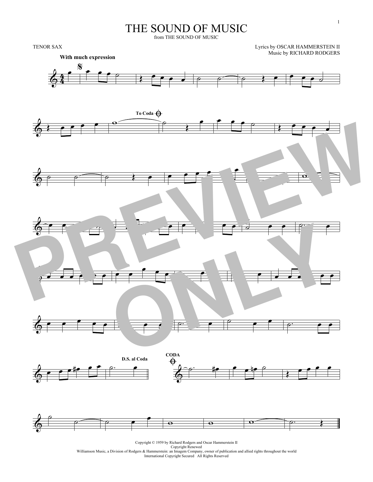 Product gallery: Page 1 of 1 The Sound Of Music, Rodgers & Hammerstein