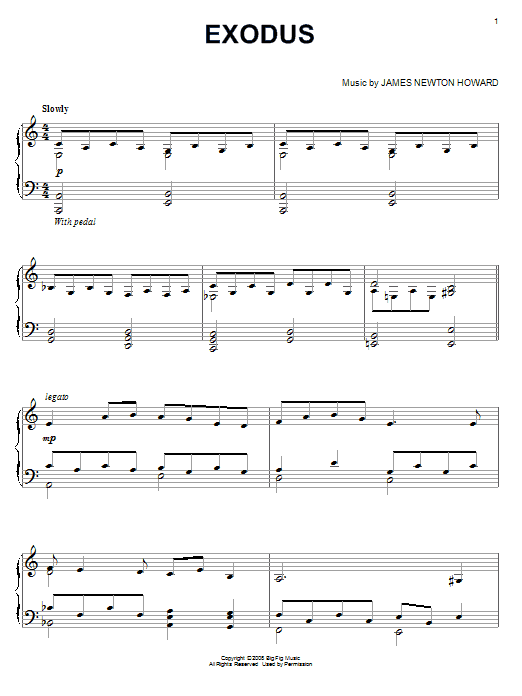 Product gallery: Page 1 of 1 Exodus, James Newton Howard