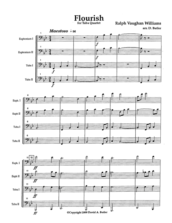 Product picture to: Flourish Ralph Vaughan Williams