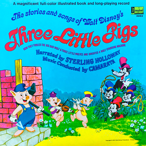 cover: Who's Afraid Of The Big Bad Wolf? (from Three Little Pigs), , Percussion